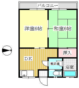 第2柴崎台ハイツ 間取り