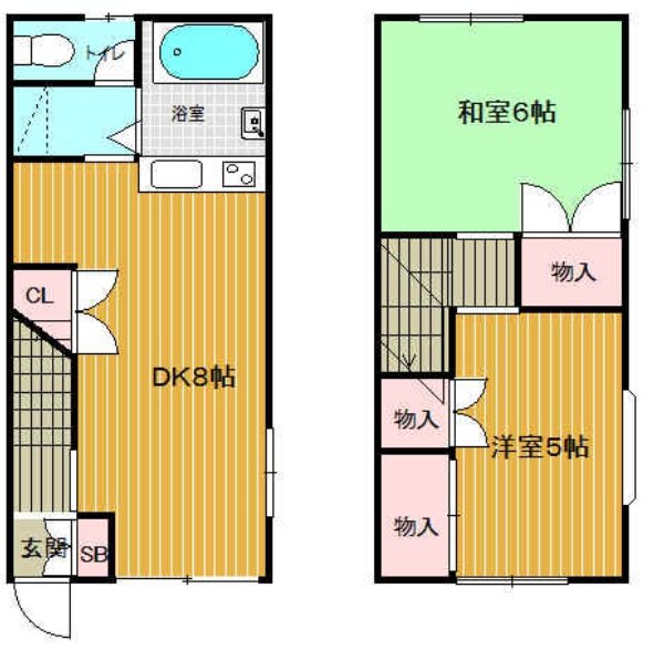 ネオコーポ明石 間取り