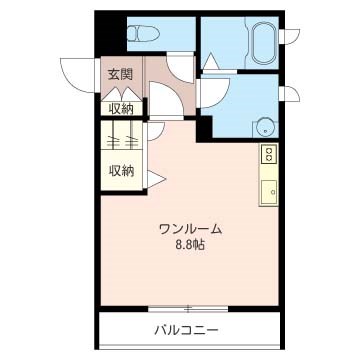 【シャーメゾン】ｐｅａｒ　ｂｌｏｏｍ　高砂（ペアブルーム高砂） 間取り
