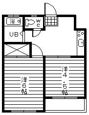 ハイツ相生 間取り