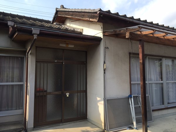 芦沢住宅 玄関