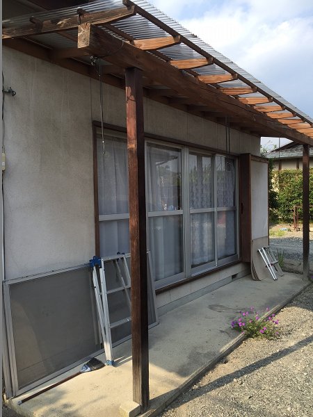 芦沢住宅 ベランダ