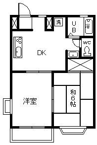ライフタウンM＆M　A 間取り