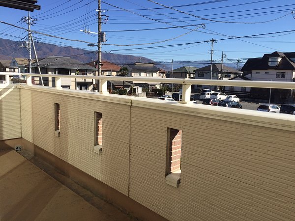 望月邸 ベランダ