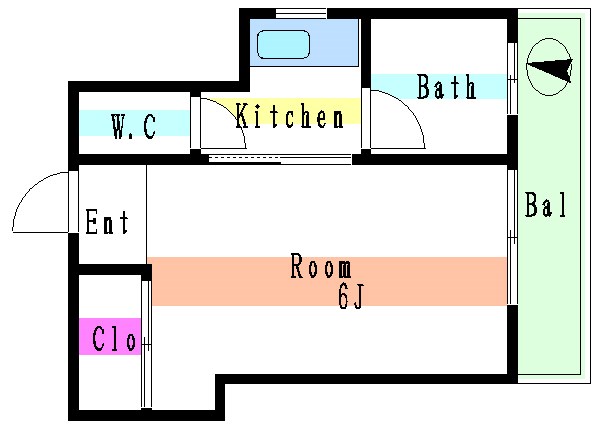 ハイム深川 間取り