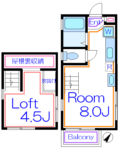 ステージＹ 間取り図