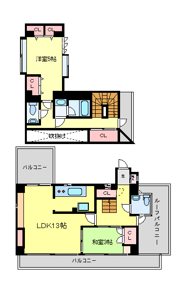 ラコルテ 401号室 間取り