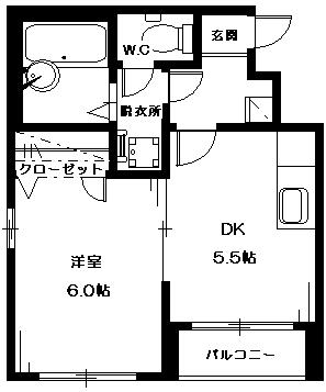 東京都練馬区桜台３丁目20-15 間取り