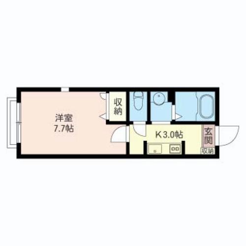 T.FLAT 間取り
