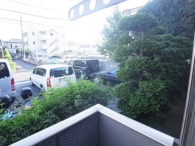 ジュネスIGUSA ベランダ