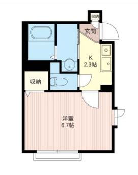 シャーメゾン石井 間取り