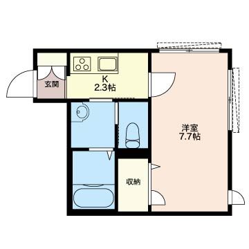 フラットワセダ 間取り