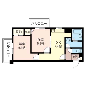 ミゾタ６ 間取り