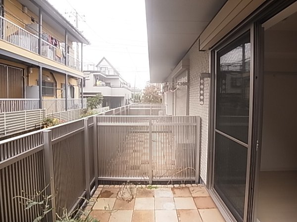 アーバンコート神楽坂 ベランダ