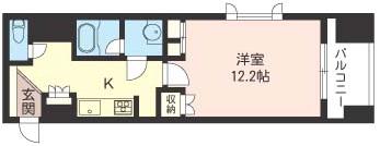 エスティメゾン銀座 間取り