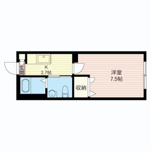 グローリア田柄 間取り