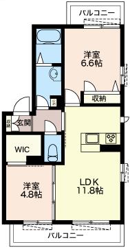 フルール 間取り