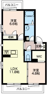 フルール 間取り