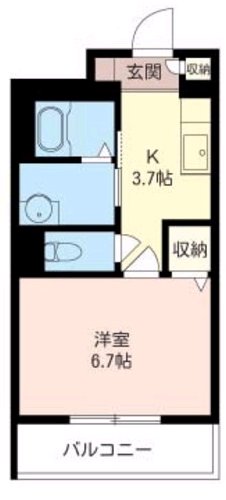 シャトーピエールⅡ 間取り