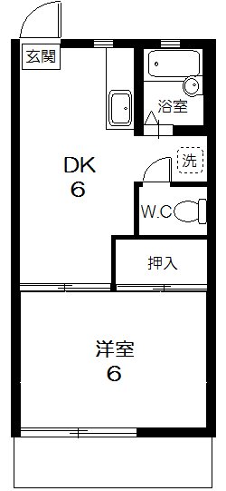 コーポロータス 間取り
