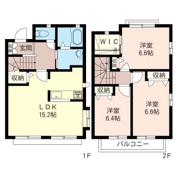 ジョイフルメゾンＢ 間取り