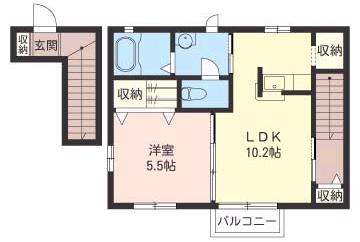 パインズD 間取り