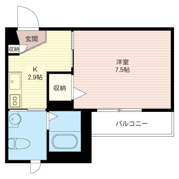 シャーメゾン　アステル 間取り