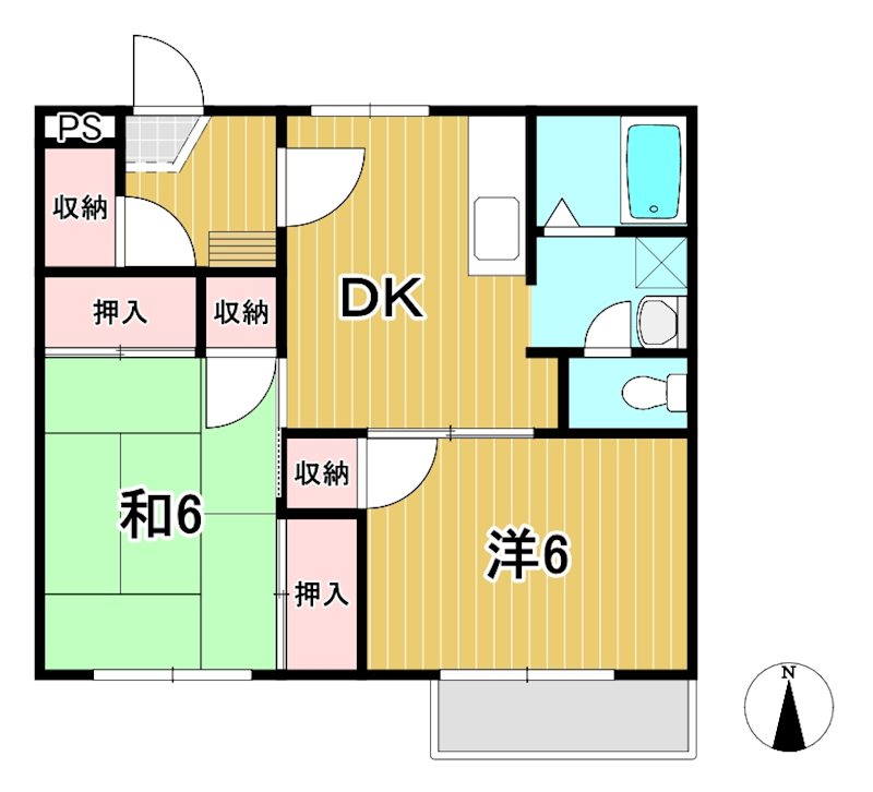 クラルテ南高野 間取り
