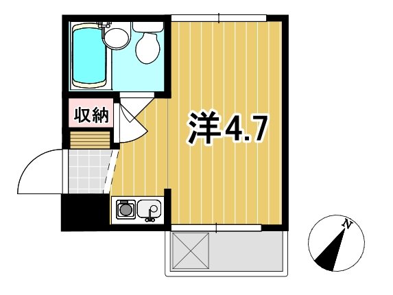 ハイツくれよん 間取り