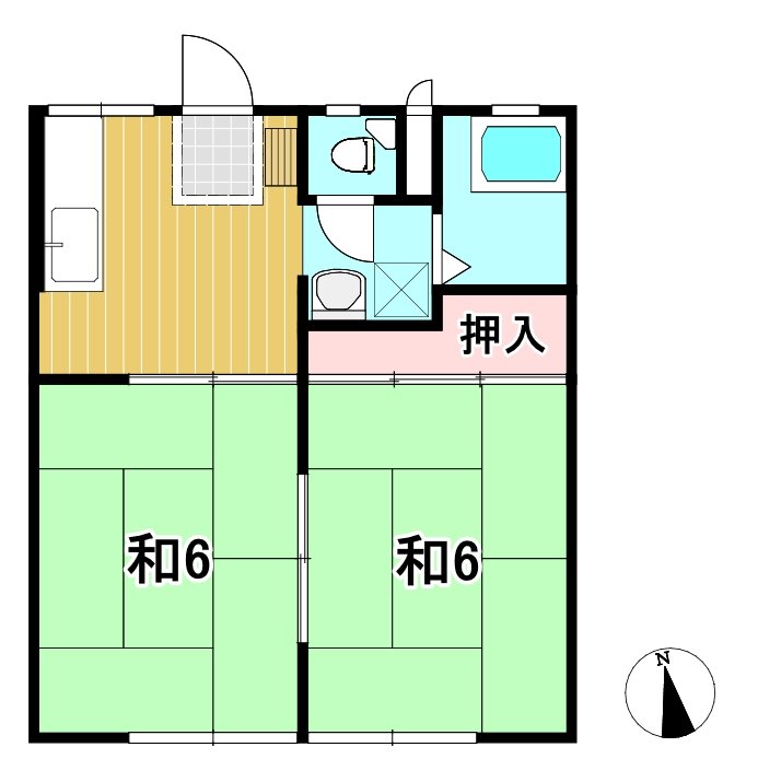 はたばしらハイツ 間取り