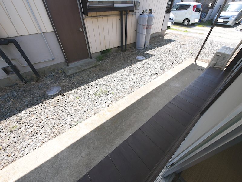 西野宮住宅（常陸太田） ベランダ