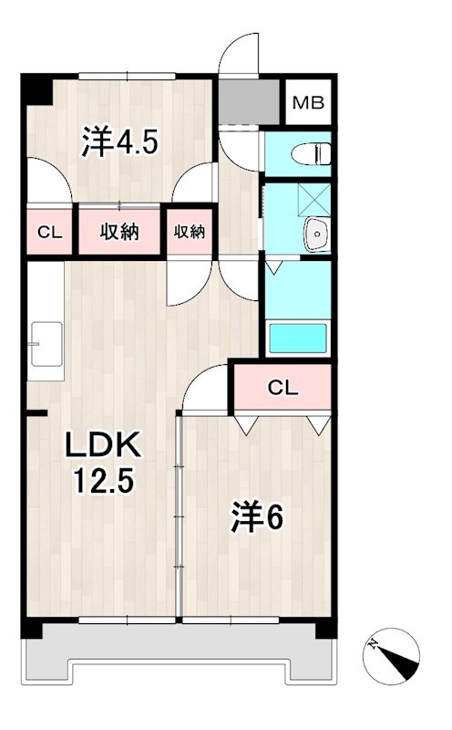 臨港ハイツ 間取り
