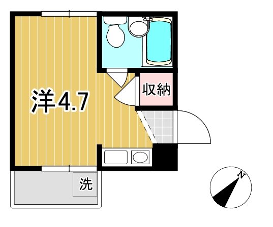 ハイツくれよん 間取り