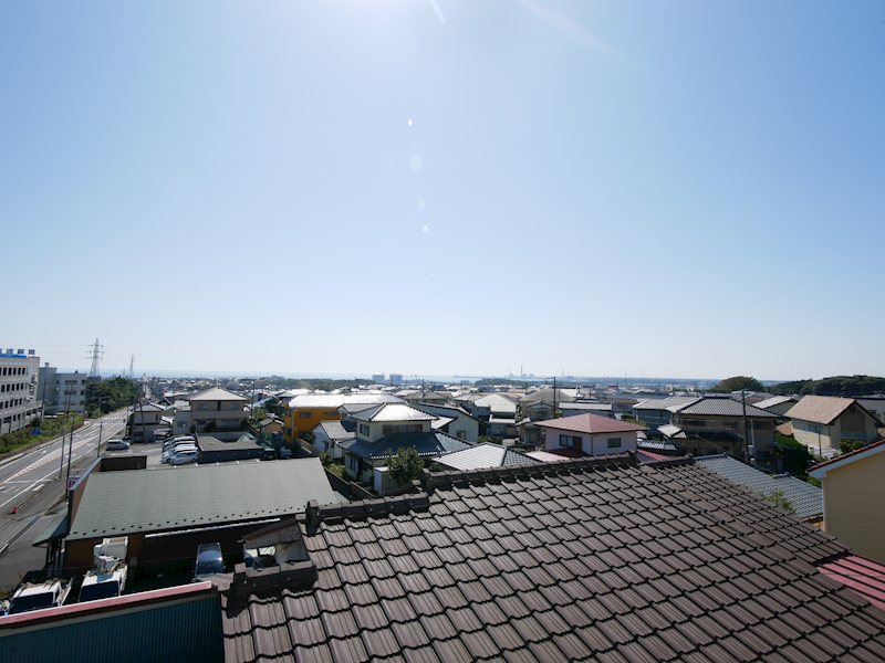 ハイツくれよん 眺望