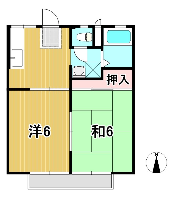 はたばしらハイツ 間取り