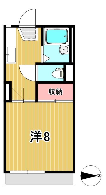 ディアコート美かの 間取り