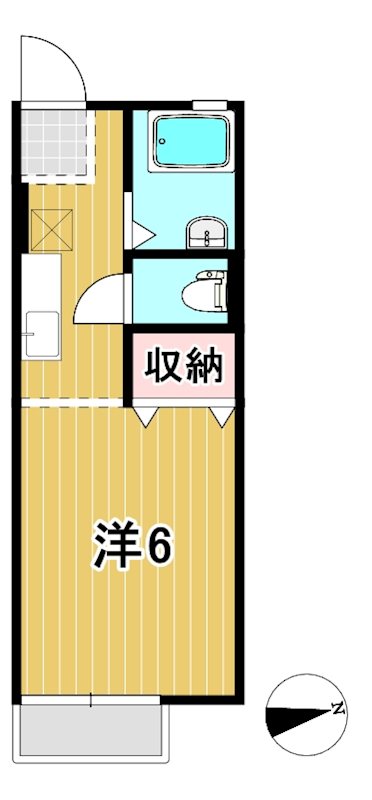 鴨志田ハイツ 間取り