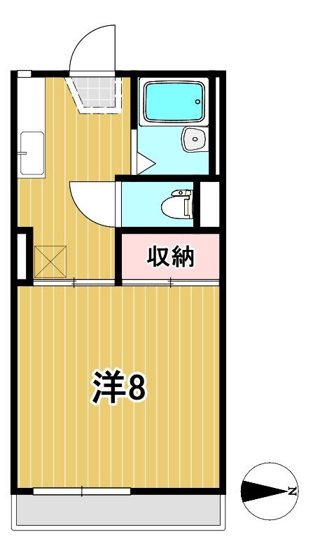 ディアコート美かの 間取り