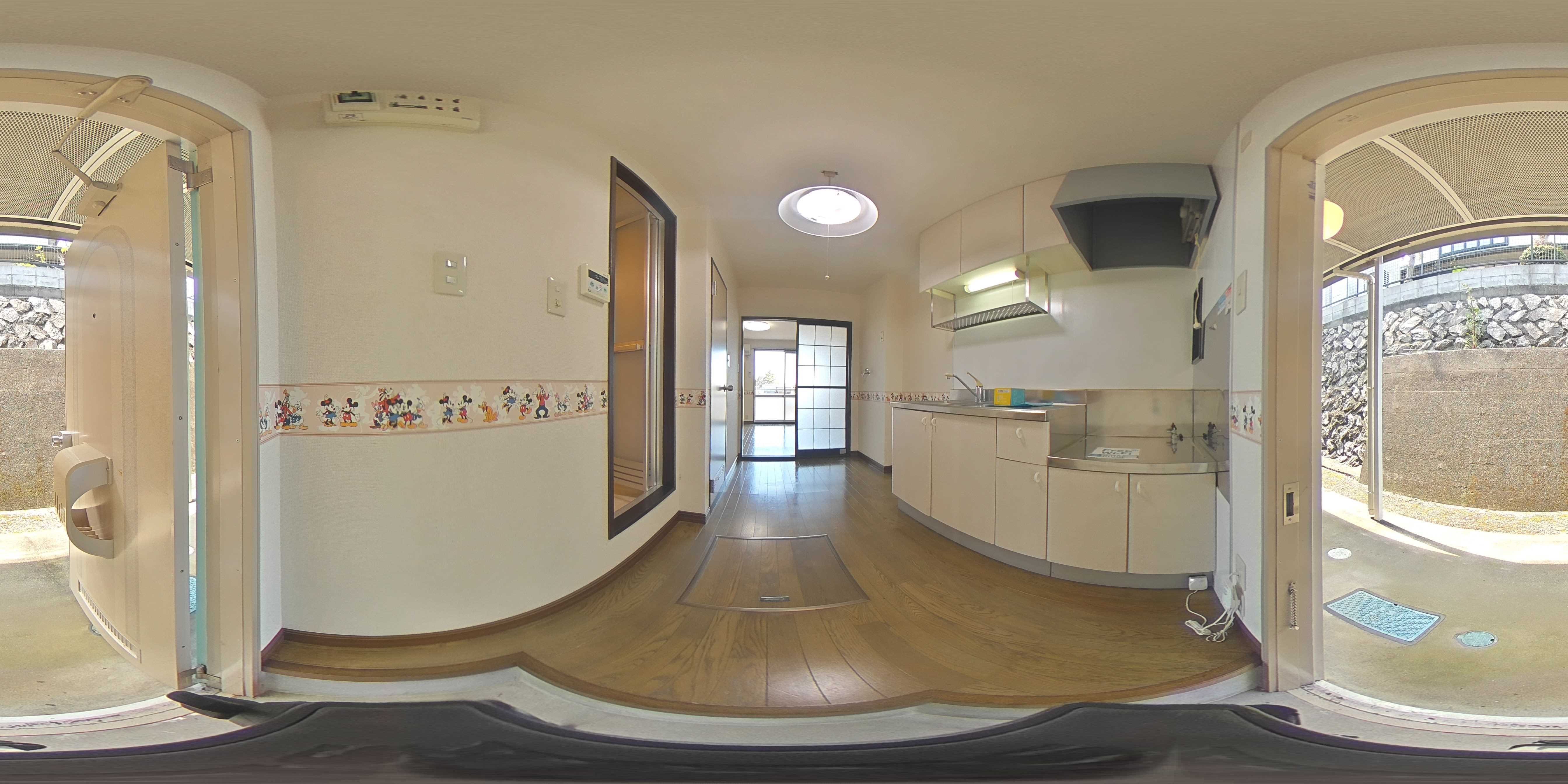 ディアコート美かの 玄関