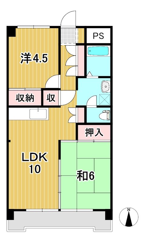 キタミビルA 間取り