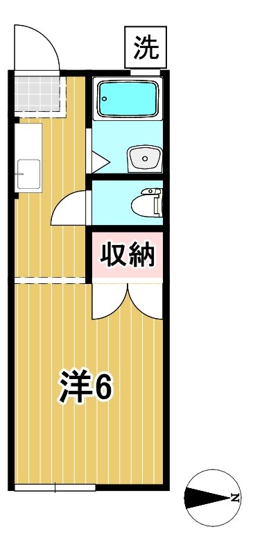 コーポいづみ 間取り