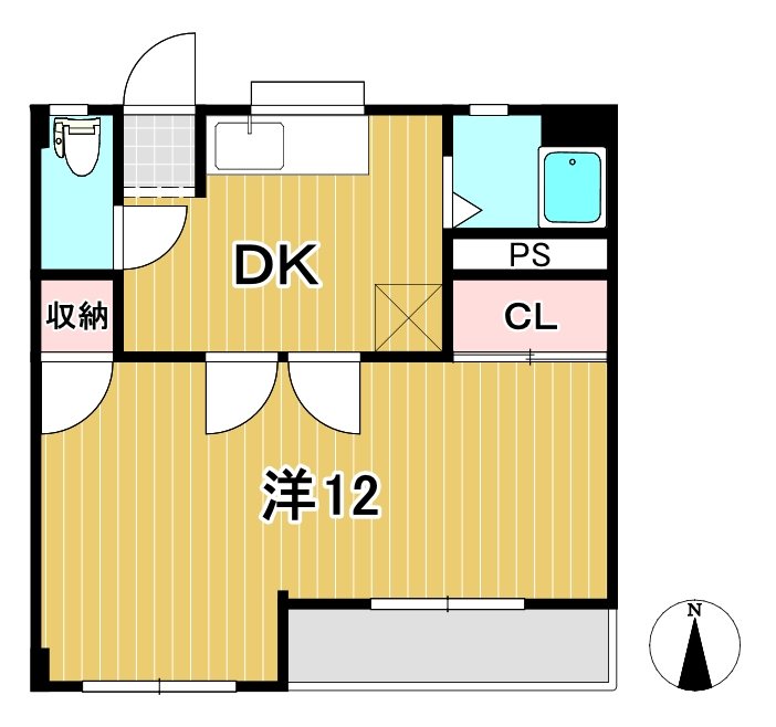 森山ハイツ 間取り