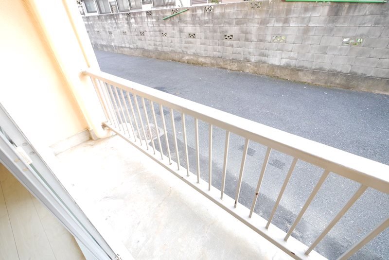 森山ハイツ ベランダ