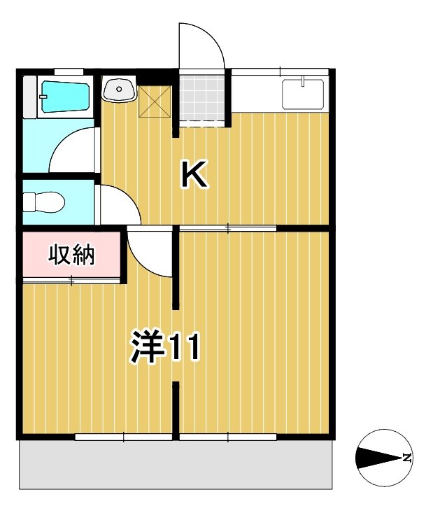 シティハイム・ヒロ 間取り