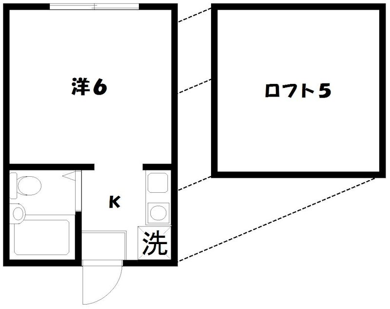 ヴィラ中野 間取り
