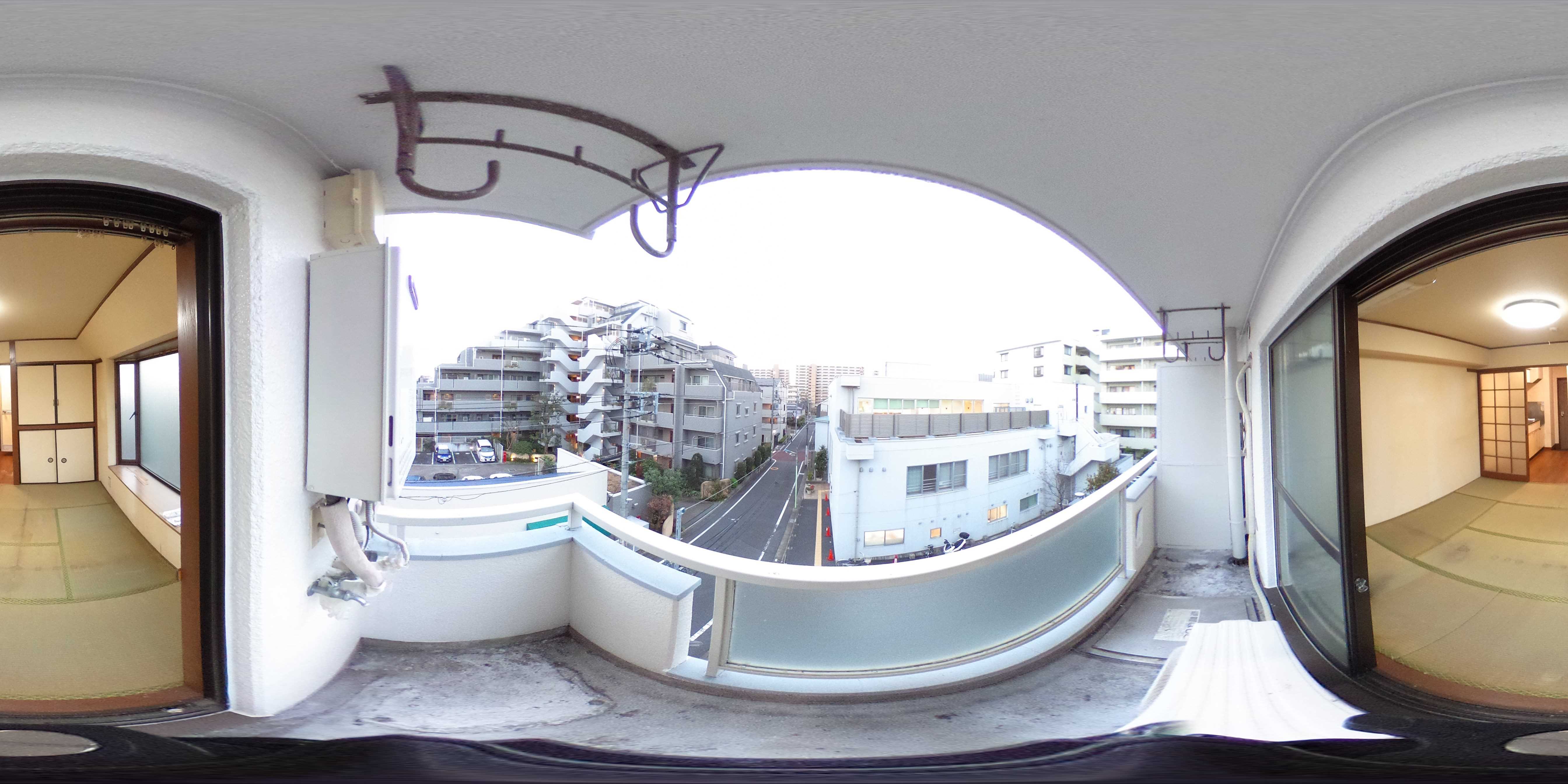 フラット北町 ベランダ