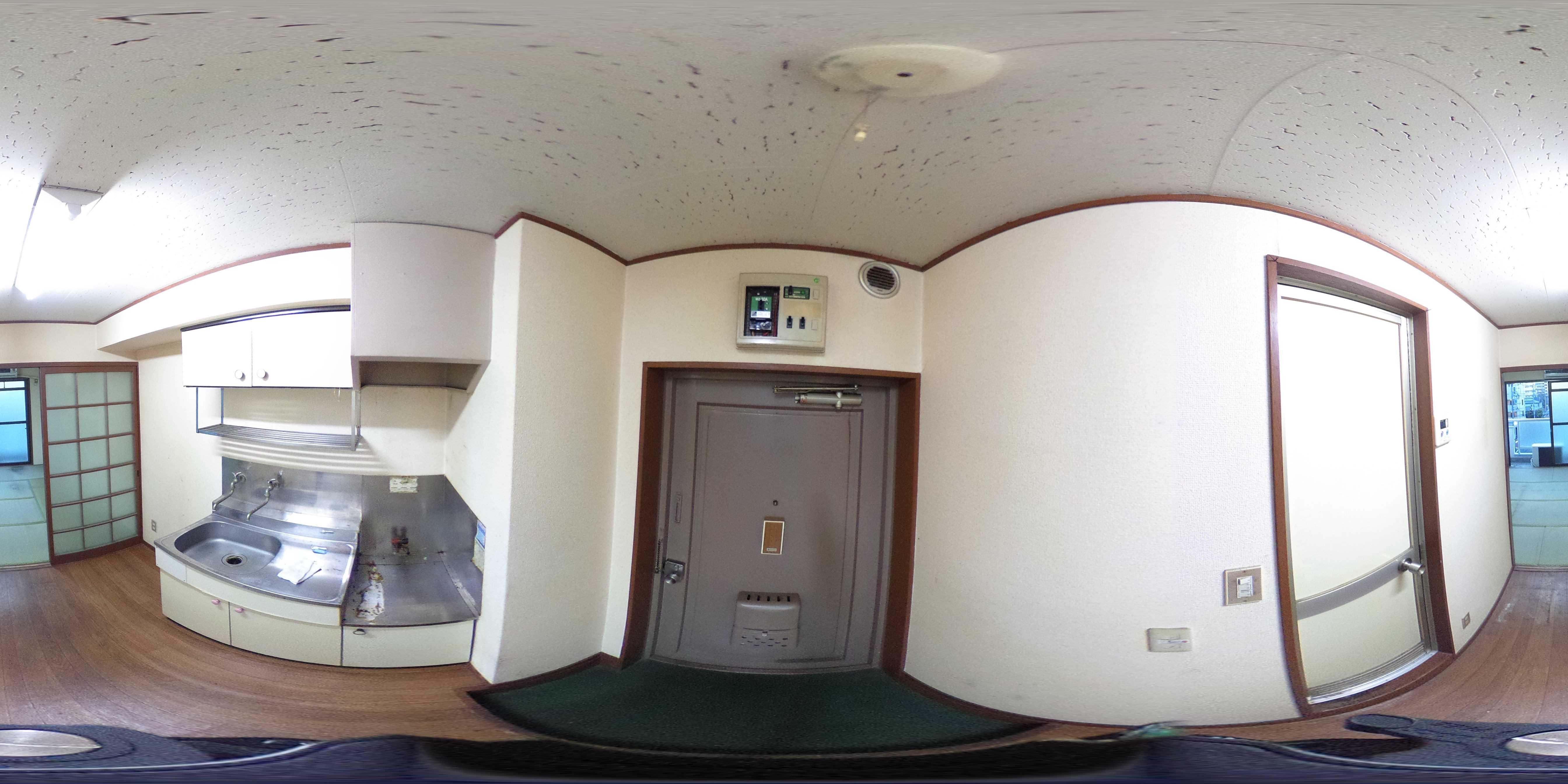 フラット北町 玄関