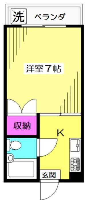 フラット北町 間取り
