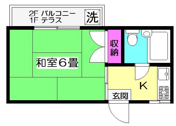 フラット東武練馬 間取り