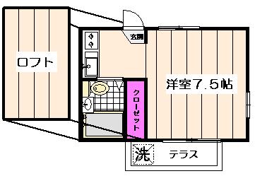 クローバーハイツ 間取り
